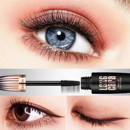 New Long Curling Black Waterproof Fiber Mascara