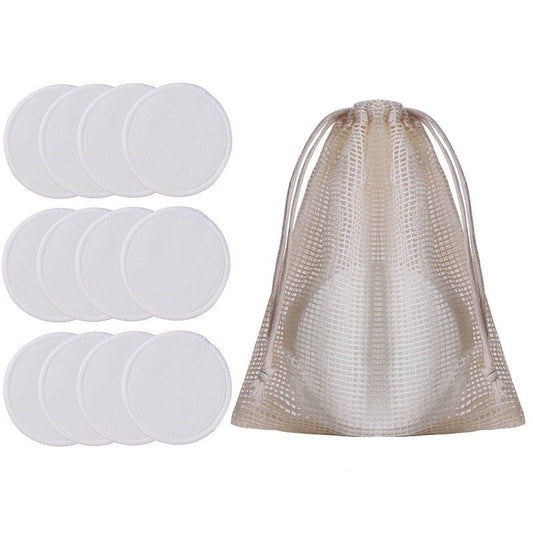 Bamboo Fiber Makeup Remover Pads