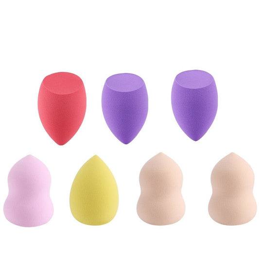 7pcs Beauty Egg Sponge Set