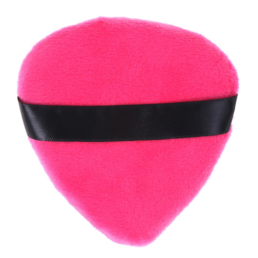 Triangle Velvet Powder Puff Sponge