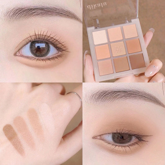 Shimmer Matte Nude Eye Shadow Color